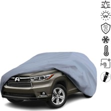ULTRASHOP Toyota Hıghlander (2013–2019) Su Geçirmez Araba Brandası Dış Mekan Oto Brandası