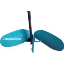 Normadia Çift Taraflı Pulluk, Dayanıklı ve Çok Amaçlı Bahçe ve Tarla Aracı