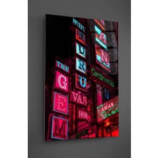 Beta Moda Hub Neon Efekt Tabelalar Cam Tablo