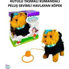 Brother Toys Peluş Yürüyen Havlayan Tasmalı Kumandalı Kuyruğunu Sallayan Oyuncak Sevimli Köpek 25 Cm.