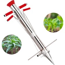 Normadia Çift Saplı Metal Fide Dikim Aleti Seti, Hızlı ve Kolay Kullanım