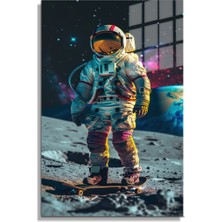 Beta Moda Hub Space/uzay Yapay Zeka Özel Tasarım Cam Tablo Ofis, Mutfak Çocuk Odası, Salon 02