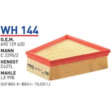Wunder Filter Seat Ibıza Iv, Ibıza V Uyumlu Hava Filtresi Wh 144