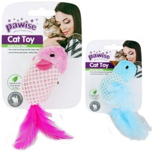 Storozde Pawise Catnipli Peluş Fare Kedi Oyuncağı 10 cm