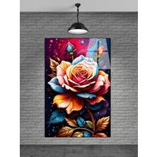 Beta Moda Hub Çiçek Cam Tablo Sevilen Seriler