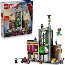 Kaia Life 76324 LEGO Marvel Örümcek Adam, Oscorpa Karşı 808 Parça +10 Yaş