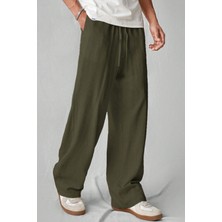 Tarz Cool Hafif ve Rahat Müslin Baggy Erkek Pantolon