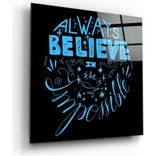 Beta Moda Hub “always Believe In The Impossible” Cam Tablo