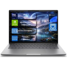 Hp Zbook 8 G1I Intel Core Ultra 7 265H 16GB Ddr5 2tb SSD 4GB/RTXA500 14" Wuxga Düşük Mavi Işık 300NIT Windows 11 Pro Taşınabilir Iş Istasyonu+ Mouse Hediyeli WB30HCESDNG09