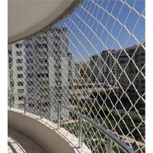 Normadia 2,50X2 M Güvenlik Filesi, Balkon ve Çocuklar Için Dayanıklı ve Hafif