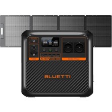 Bluetti AC180P UPS 1440Wh + Bluetti 200W Güneş Panel Taşınabilir Güç Kaynağı
