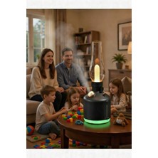 Gunkes Vintage Şarjlı Gece Lambası & Hava Nemlendirici Buhar Makinesi 280ML