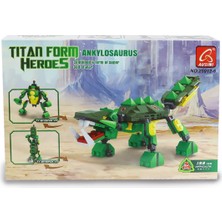 Kaia Life Ausini Titan Form Heroes-6 Ankylosaurus 133 Parça