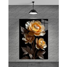 Beta Moda Hub Çiçek Cam Tablosu Ev Dekorasyon,balkon Dekorasyonu,dekoratif,duvar Tablo,mutfak Tablo,hediyelik