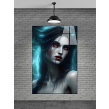 Beta Moda Hub Zombi Kadın Cam Tablo Ev Dekorasyon,balkon Dekorasyonu,dekoratif,duvar Tablo,mutfak Tablo