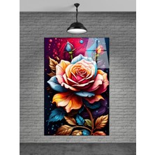 Beta Moda Hub Çiçek Cam Tablo Sevilen Seriler