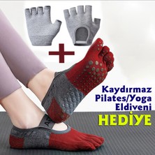 Plankton Tasarım Parmaklı Yoga/pilates Çorabı (Kaydırmaz)