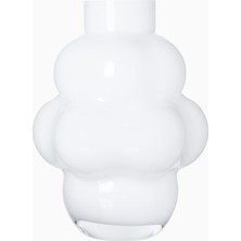 Louise Roe Balloon Opal Cam Heykelsi Dekoratif Beyaz Vazo