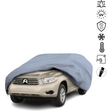 ULTRASHOP Toyota Highlander (2007–2013) Su Geçirmez Araba Brandası Dış Mekan Oto Brandası