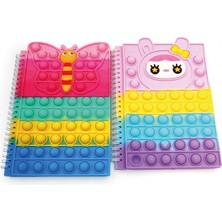 Meks Sevimli Tasarımlı Pop-It Defter