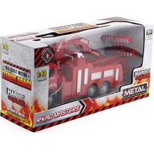 Najmaddin Die Cast Sürtmeli Vinçli Kurtarıcı Itfaiye Aracı