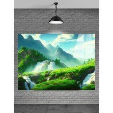 Beta Moda Hub Doğa ve Manzara Cam Tablo Ev Dekorasyon,balkon Dekorasyonu,dekoratif,duvar Tablo,mutfak Tablo