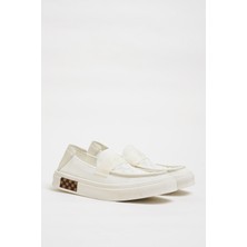 Faruk Balkanas Luis Model Hakiki Örme Triko Kumaş Ithal Taban Sneaker Ayakkabı