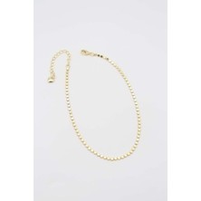 The Originals Kadın Pul Zincir Model Gold Renk Vip Halhal