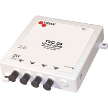 Triax Tvc 04 Evrensel Dört+Dvb-T 1xfo/4xsat+1xrf Dönüştürücü, Fc/pc