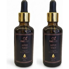 Natresh Soğuk Sıkım Hint Yağı 2’li Set 50 ml x 2