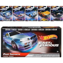 Hot Wheels Premium Fast Imports Limited Edition 5-Araba Premium Set / GRB01