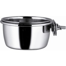 Eurodog Storozde Ccccp Vidalı Askılı 10 Oz Metal Yem Kabı Ø 9.5