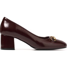 Kadın Topuklu/ Stiletto 645 10 Chiara Bellini Patent Leather Wrinkled