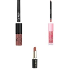 Golden Rose Brow Color Tinted Eyebrow Mascara No:07 1 Paket... +4 Parça Kozmetik Seti