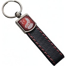 Ünsa Anahtar Anahtarlık Aksesuar Kordonlu Bozkurt Üç Hilal Armalı  Anahtarlık