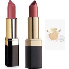 Golden Rose Lipstick Ruj No: 144... +2 Parça Kozmetik Seti
