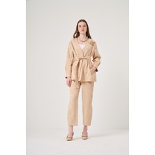 OE26KZ10128 Omelya Jakarlı Pantolon