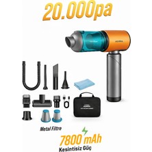 Blackbird Game Center Auhma Elite Power Ahv-27 Şarjlı Araç Süpürgesi -20.000 Pa Emiş Gücü 7800 Mah