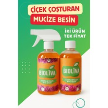 yeşil vadi çiçekli bitkiler mucize bitki besini 500ml 2 ürün tek 