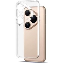 Adige Huawei Pura 80 Kılıf Silikon Şeffaf
