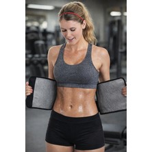 bgvibe Unisex Bel Göbek Inceltici Şekillendirici Korse Termal Terletici Yağ Yakıcı Kemer Spor Korsesi
