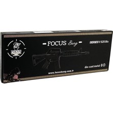 YVZ Dipçikli Silahlı Metal  Oyuncak Tabanca - Oyuncak Tüfek (1paketkapsülhediyeli)