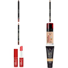 Golden Rose Dream Lips Lipliner No: 538 - Dudak Kalemi... +5 Parça Kozmetik Seti