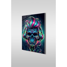 Beta Moda Hub Dj Kurukafa Pop Art Dikey Cam Tablo