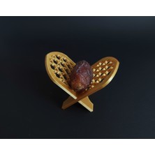 4'lü Dekoratif Mini Rahle Hurmalık (4ADET)İFTARIYELIK Lokumluk ve Sunumluk Çikolata ve Zeytin Tabağı