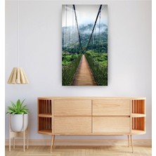 Beta Moda Hub Uzun Köprü Cam Tablo, Doğa Tabloları, Köprü Tabloları, Duvar Dekor, Büyük Tablo, Cam Duvar Tablo