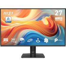 MSI 27 PRO MP272 E14C (FHD) 1920x1080 16:9 FLAT IPS 144Hz 1MS (MPRT) FREESYNC MONITOR