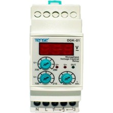 Normadia Monofaze Dijital Aşırı Düşük Gerilim Kontrol Rölesi Dgk-01