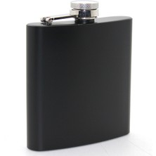 Meks Paslanmaz Çelik Tekli 6 Oz Matara Model 2