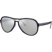 Ray-Ban 4355 6546W3 Vagabond Kemik Damla Güneş Gözlüğü Lacivert